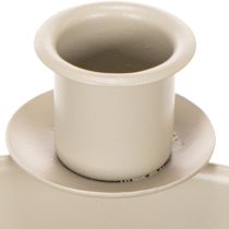 Artikel Kerzenschale Adventskranz Kunststoff Beige 15cm