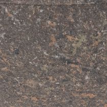 Artikel Runde Pflanzenschale aus Metall mit Sockel 18 cm Braun Anthrazit