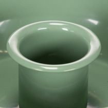Artikel Stabkerzenhalter Metall Grün 10 cm 2er-Set
