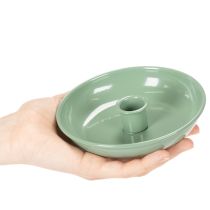 Artikel Kerzenständer Metall Grün für Tafelkerzen 13 cm