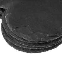 Artikel Schiefer Herzform ca. 20 cm Anthrazit für Tisch- und Gartendekoration