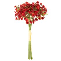 Artikel Künstliches Schleierkraut Bouquet rot 30 cm 10 Stück