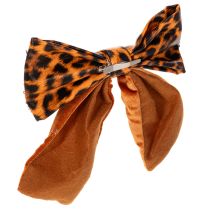 Artikel Schleifen-Set mit Leopardenmuster, 20 cm, 3 Stück, Dekoration für Innenräume