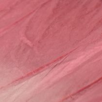 Artikel Hängende Schmetterlingsdekoration aus Papier mit Draht, Rosa-Flieder, 50cm, 2er-Set