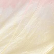 Artikel Schwebende Schmetterlingsfigur aus Papier 70cm Rosa-Gelb Hängedeko Innen