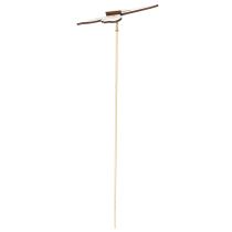 Artikel Holz-Schmetterlingsstecker 12 Stück, 29 cm, Weiss-Orange-Grün, Dekoration für Garten und Blumentopf