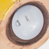 Artikel Keramik Schnecke mit LED Beleuchtung 12 cm Grün und Gelb 2er-Set