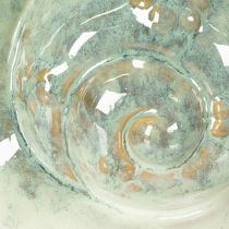 Artikel Keramik Dekofigur Schnecke 16 cm grün-weiss