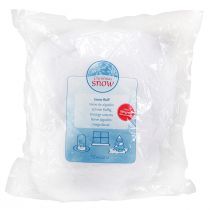 Artikel Schneewatte Weiss 200g aus Polyester für kreative Winterdekorationen
