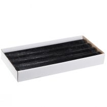 Artikel Schwarze Kerzen Durchgefärbt Stabkerzen 34x300mm 4 St
