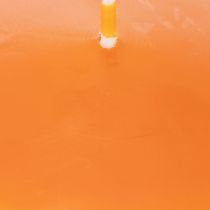 Artikel Schwimmkerzen aus Wachs, Ø 8 cm, Orange, Set mit 8 Stück für Dekoration innen und aussen