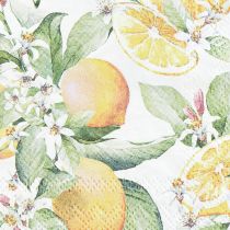 Artikel Servietten Sommer Tischdeko Zitronen Deko 25x25cm 20St