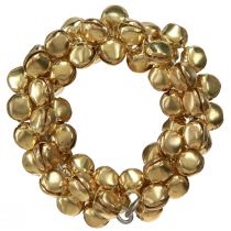 Artikel Serviettenringe Gold Glöckchen aus Metall Ø5cm 8 St