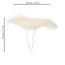 Artikel Straußmanschette elegantes Accessoire zur perfekten Blumenbindung 20cm 8St