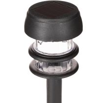 Artikel Solarleuchten Set mit Erdspiess, Kunststoff, Schwarz, Höhe 35 cm, 6 Stück