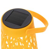 Artikel Solar Laternen Set aus Kunststoff 26 cm in Pink und Gelb für Garten und Terrasse