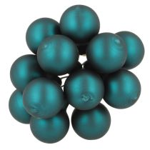 Artikel Mini-Weihnachtskugeln aus Glas 20mm Opalblau glänzend matt 140 Stück