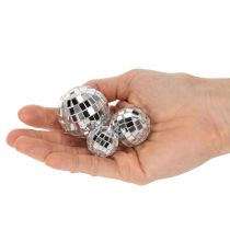 Artikel Deko-Spiegelkugeln Silber aus Glas 2-4 cm 50 Stück