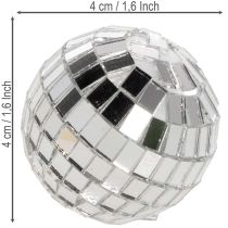 Artikel Deko-Spiegelkugeln Silber aus Glas 2-4 cm 50 Stück