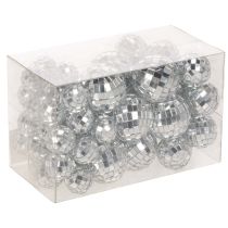 Artikel Deko-Spiegelkugeln Silber aus Glas 2-4 cm 50 Stück