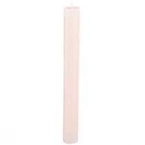 Artikel Durchgefärbte Kerzen Rosa Stabkerzen 34x300mm 4 St