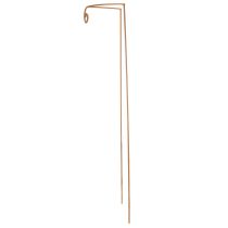 Artikel Rankgitter Metall 75 cm Braun Geschwungenes Design für Beete und Pflanztöpfe