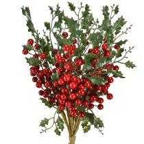 Artikel Stechpalme Weihnachtszweig Beeren Ilex künstlich 45cm 6 St