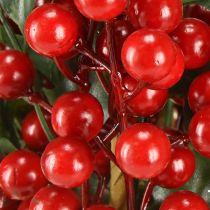 Artikel Stechpalme Weihnachtszweig Beeren Ilex künstlich 45cm 6 St