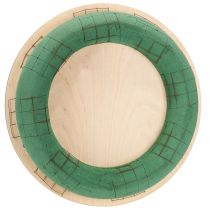 Artikel Steckschaum Kranz Holzplatte Nasssteckschaum 38cm 2 St