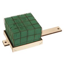 Artikel Steckschaum Ziegel Florette Eco mit Holz 10×10cm