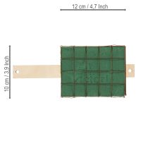 Artikel Steckschaum Ziegel Unterlage Holz Florette Eco 12×10cm