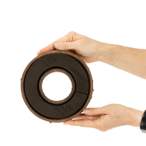Artikel OASIS® Renewal® Biolit® Steckschaumring mit Schale, 17 cm, schwarz, 2 Stück