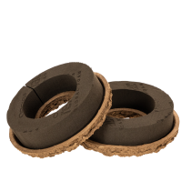 Artikel OASIS® Renewal® Biolit® Steckschaumring mit Schale, 17 cm, schwarz, 2 Stück