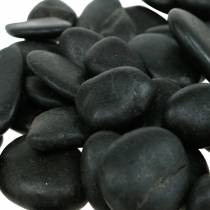 Artikel Schwarze Flusskiesel Natur 2–3 cm 1 kg für Deko, Garten und Basteln