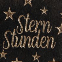 Artikel Sternen-Anhänger Holz für festliche Weihnachtsdeko