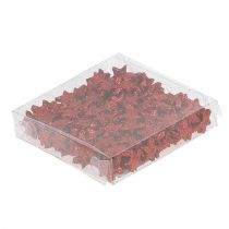 Artikel Stern Glitter 1,5cm zum Streuen Rot 144St