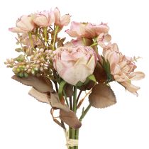 Artikel Kunstblumenstrauß Kunstblumen Künstliche Rosen Antik 30cm