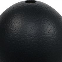 Artikel Straußenei Deko Ausgeblasen Osterdeko Schwarz Ø12cm H14cm