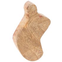 Artikel Socken aus Holz rot mit weissen Punkten 6cm 8er-Set Tischdekoration Weihnachten