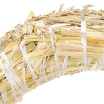 Artikel Strohring Kranzrohling aus Naturstroh 15 cm x 3 cm für DIY-Kranzgestaltung