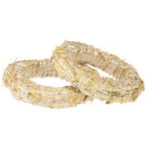 Artikel Strohring Kranzrohling aus Naturstroh 15 cm x 3 cm für DIY-Kranzgestaltung