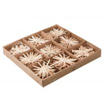 Artikel Traditioneller Christbaumschmuck aus Stroh für festliche Dekoration