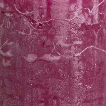 Artikel Stumpenkerzen durchgefärbt Berry Kerzen Lila 50×100cm 4 St