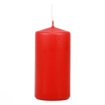 Artikel Stumpenkerzen Rot Adventskerzen Kerzen Rot 100/50mm 24St