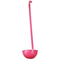 Artikel Dekorative Schöpfkelle aus Metall, 45 cm, Rosa, Rustikaler Landhausstil für Wohnraum und Dekoration