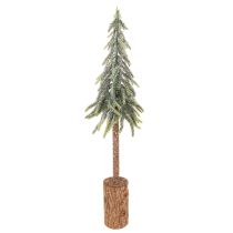 Artikel Künstliche Tanne 60cm mit Schneeoptik und Holzsockel