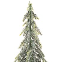Artikel Künstliche Tanne 60cm mit Schneeoptik und Holzsockel