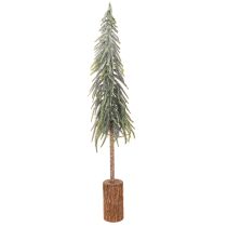 Artikel Künstlicher Tannenbaum 90 cm gefrostet mit Holzsockel