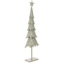 Artikel Deko-Tannenbaum aus Metall auf Standfuss mit Stern 74 cm für Innenbereich