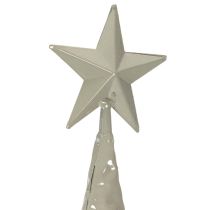 Artikel Deko-Tannenbaum aus Metall auf Standfuss mit Stern 74 cm für Innenbereich